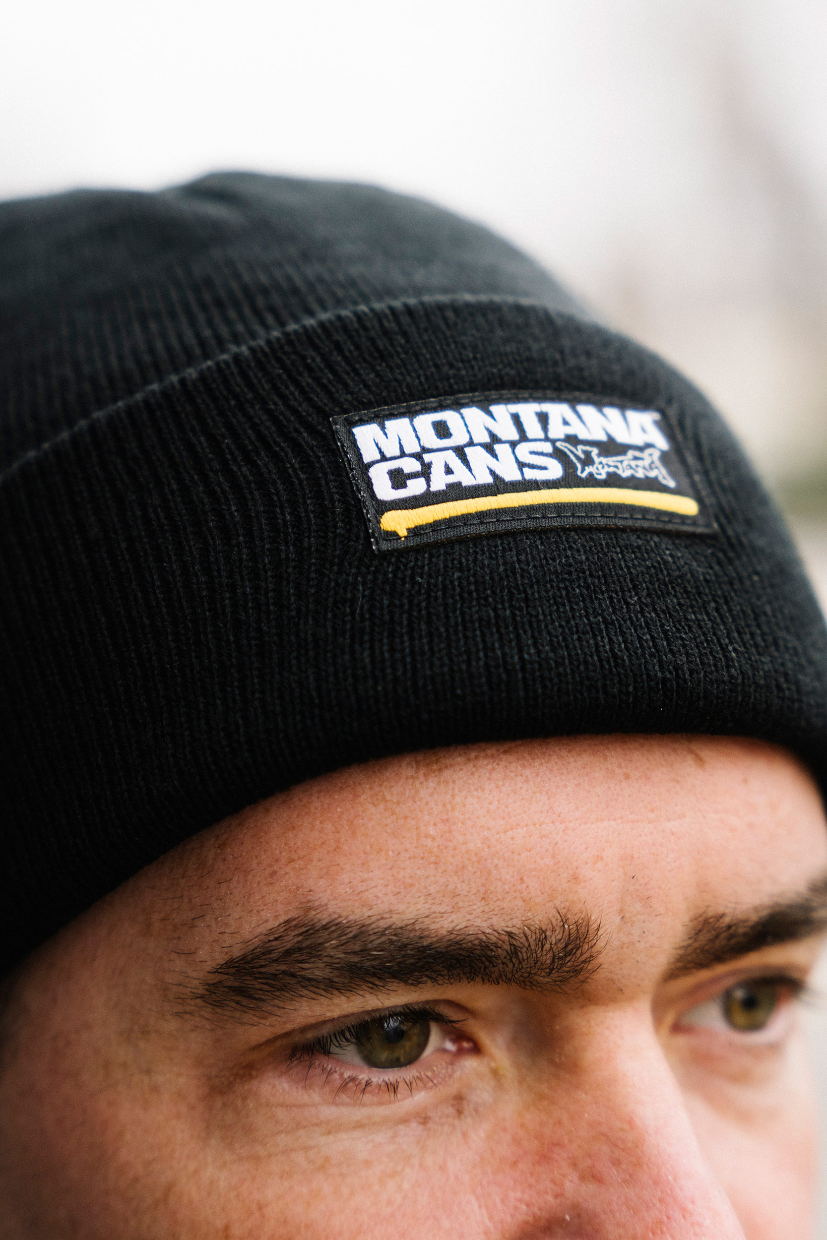 Montana Beanie Logo Line Black