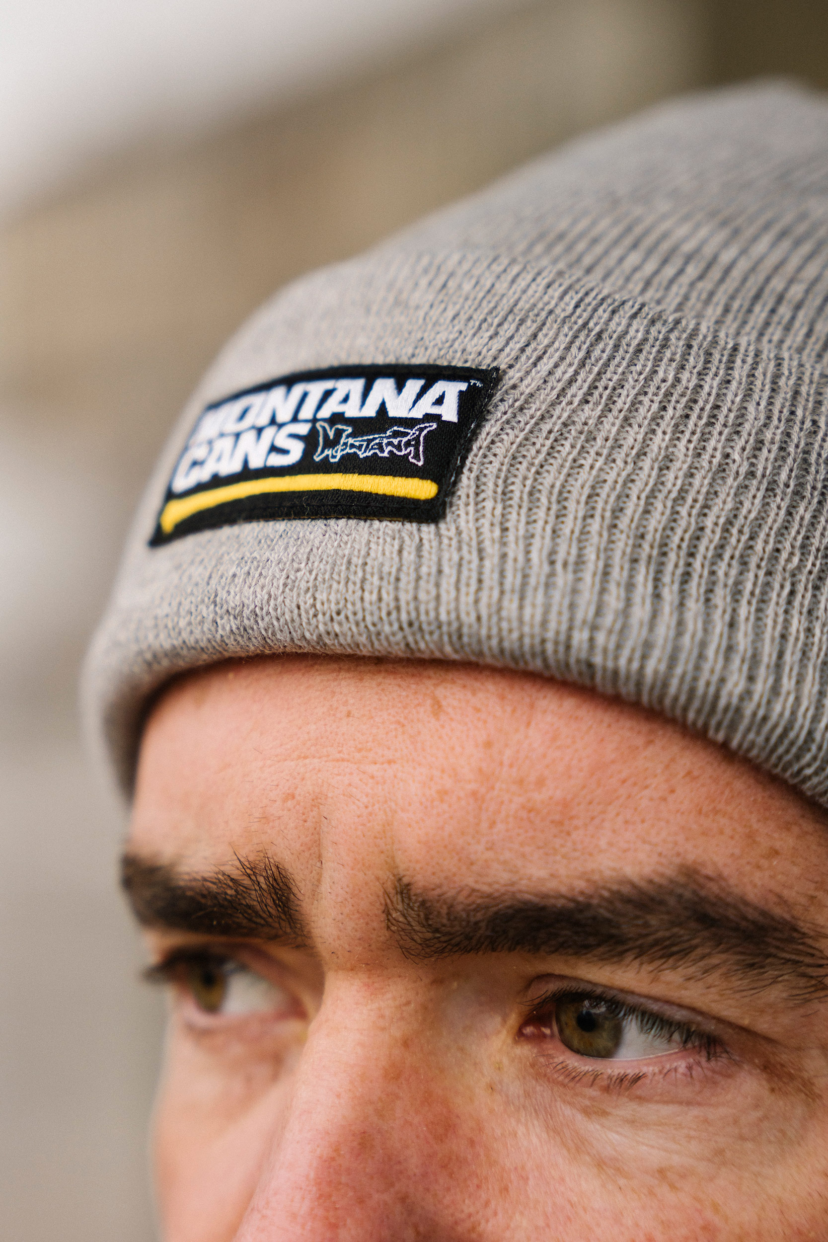 Montana Beanie Logo Line Black