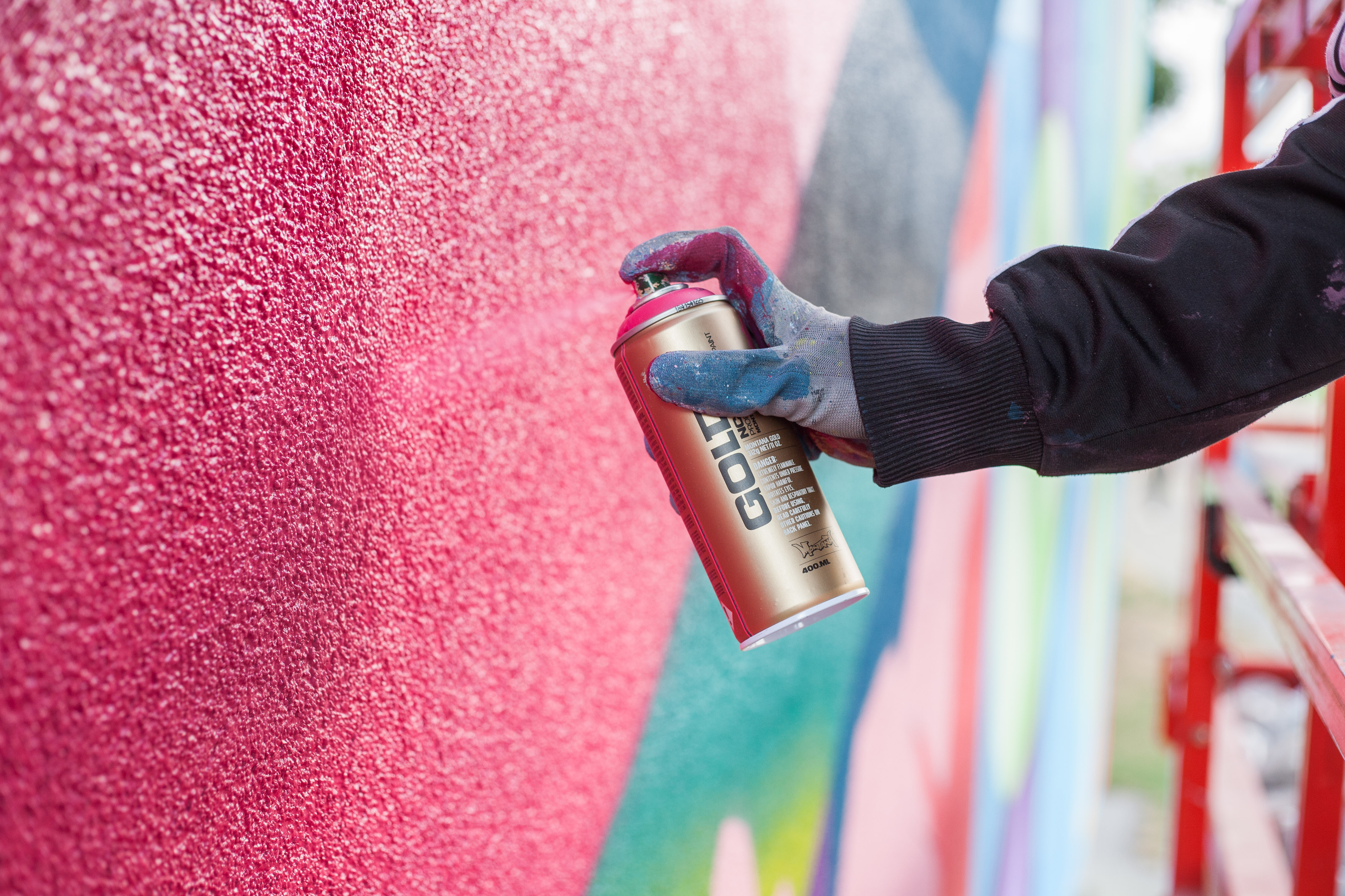 Montana Gold Acrylic Professional Spray Paint 400 ml - Pale Pink