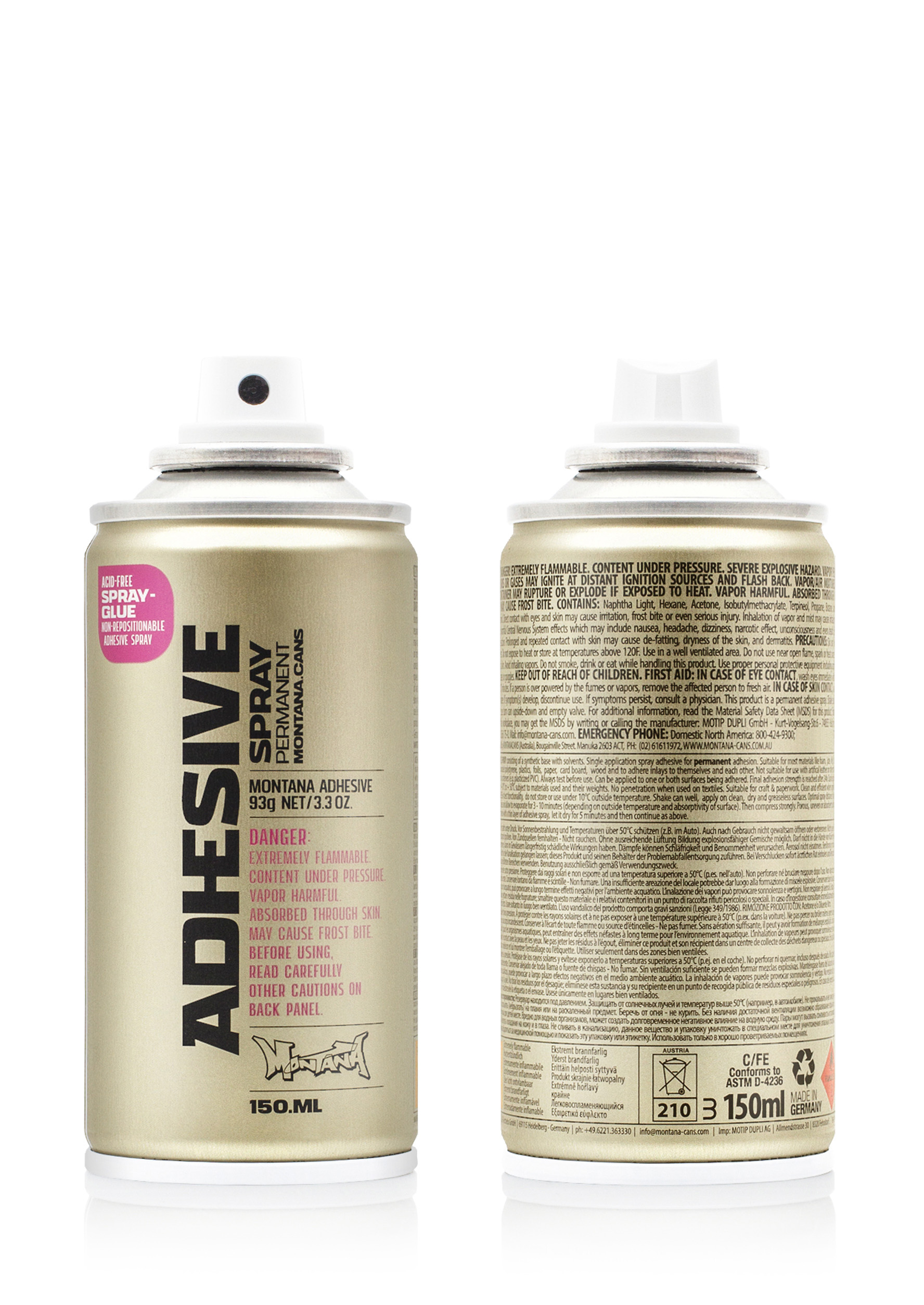 Montana ADHESIVE permanent / Spray glue