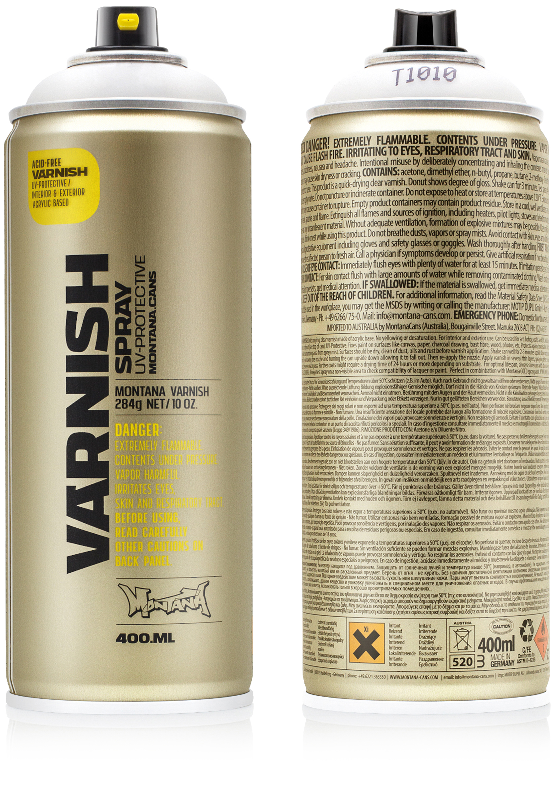 Montana VARNISH Spray 400ml